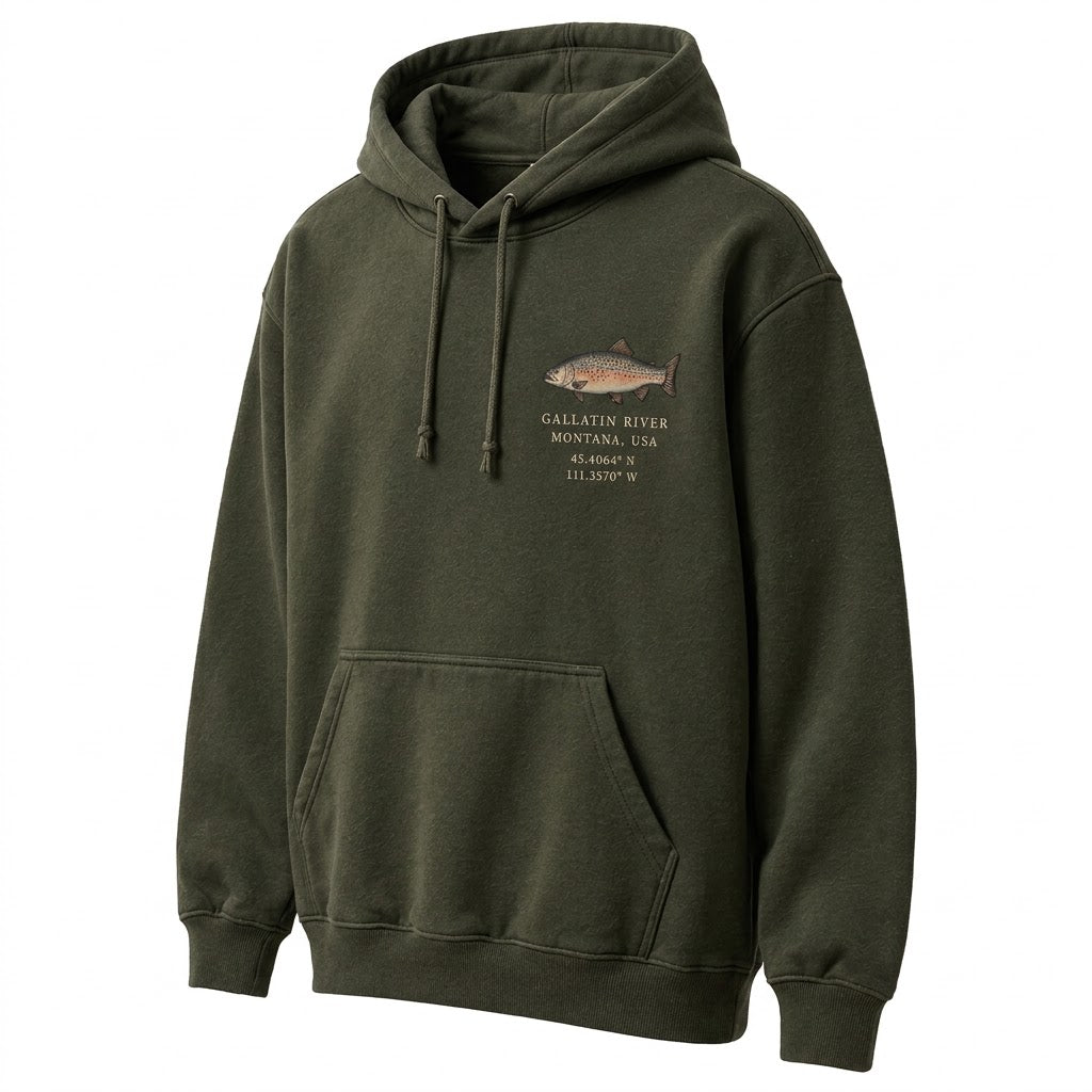 THE ART OF FLY FISHING HOODIE