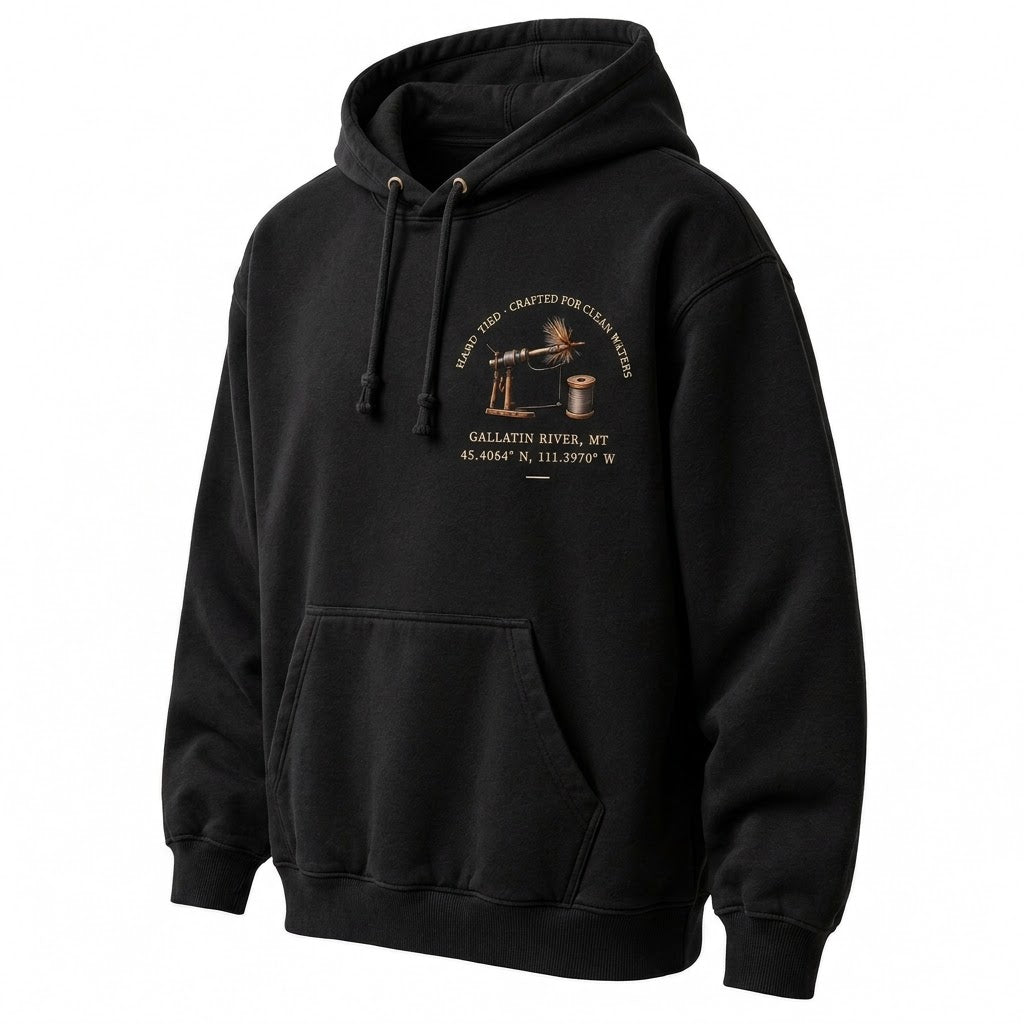 THE ART OF FLY TYING HOODIE