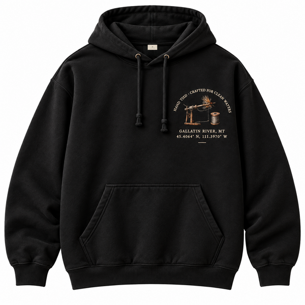 THE ART OF FLY TYING HOODIE