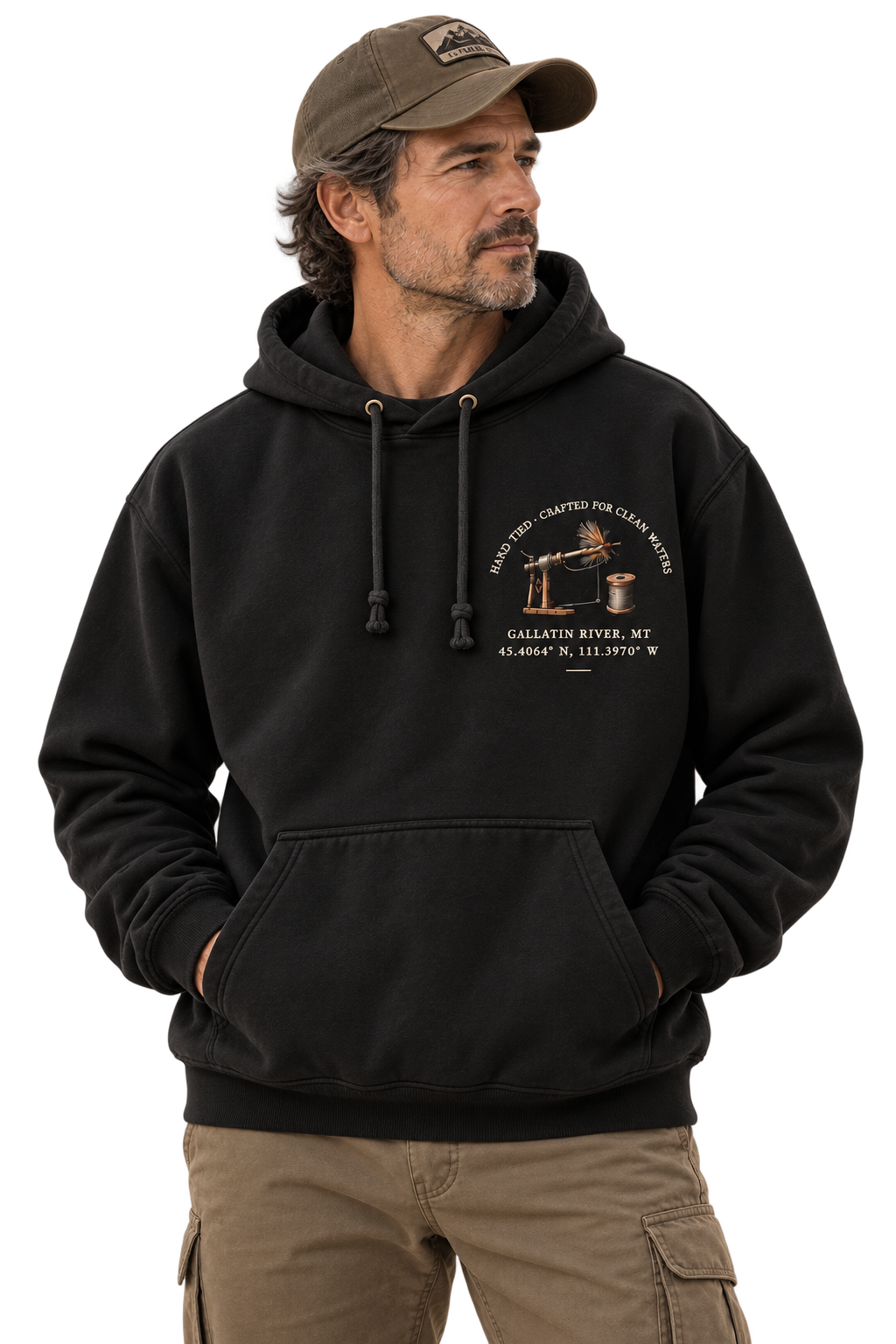 THE ART OF FLY TYING HOODIE