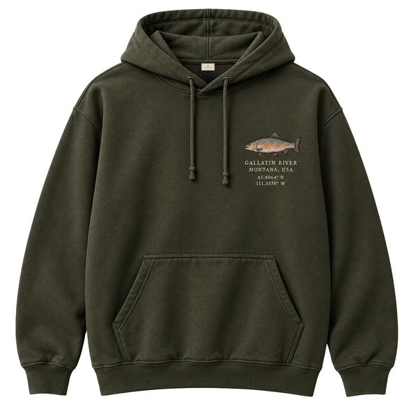 THE ART OF FLY FISHING HOODIE