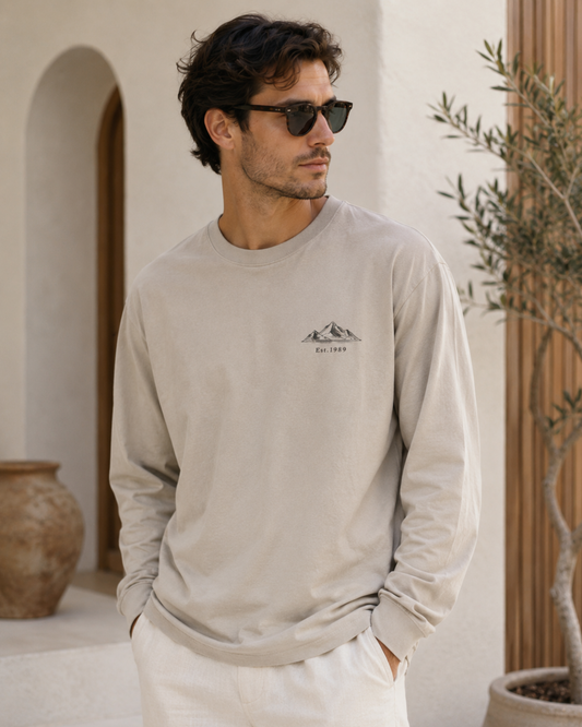 Moutain Essential Long Sleeve Tee LSM01