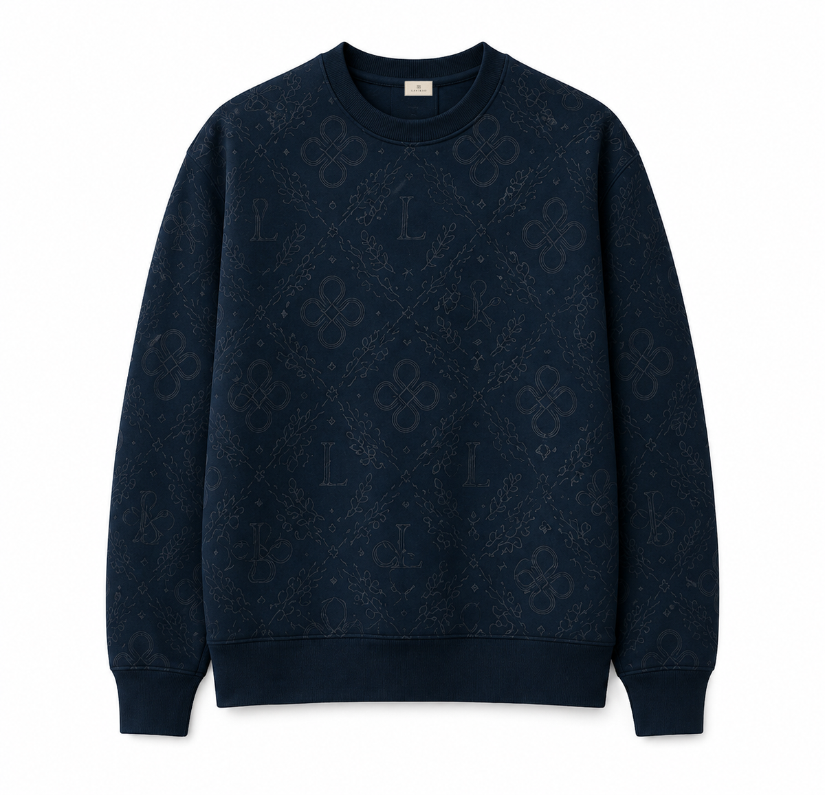 Heritage Monogram Heavyweight Crewneck SWM02