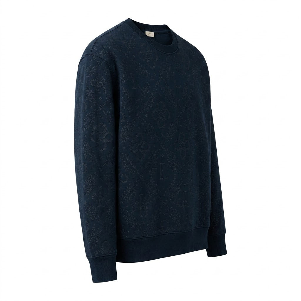 Heritage Monogram Heavyweight Crewneck SWM02